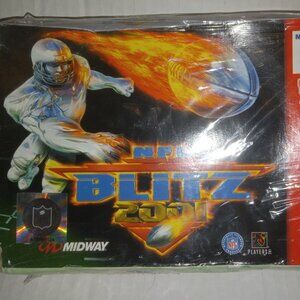 N64 NFL BLITZ 2001-OPEN BOX